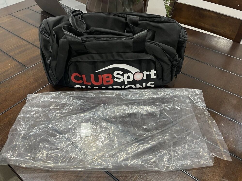 ClubSport Champions Large Multi-Compartment Athletic Gear Duffel/Gym Bag NEW